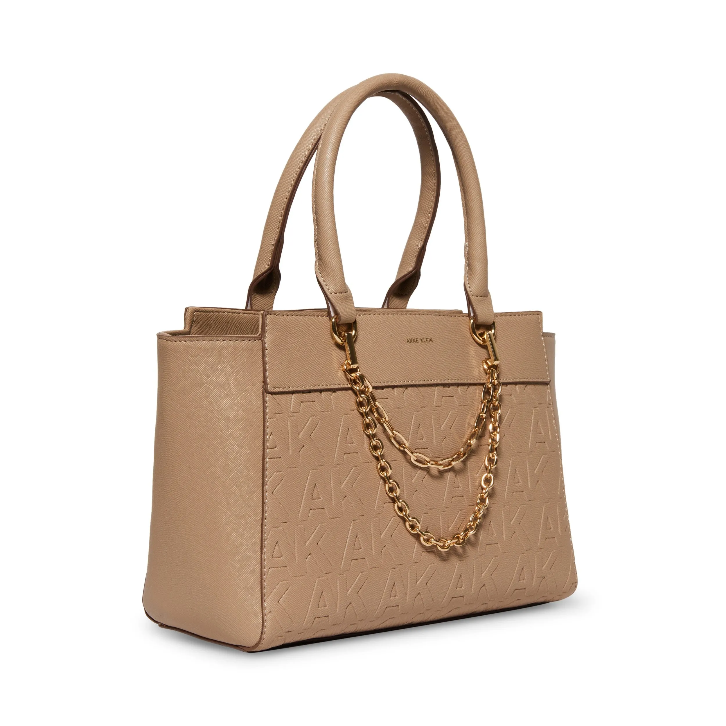 Anne Klein Embossed Satchel Handbag