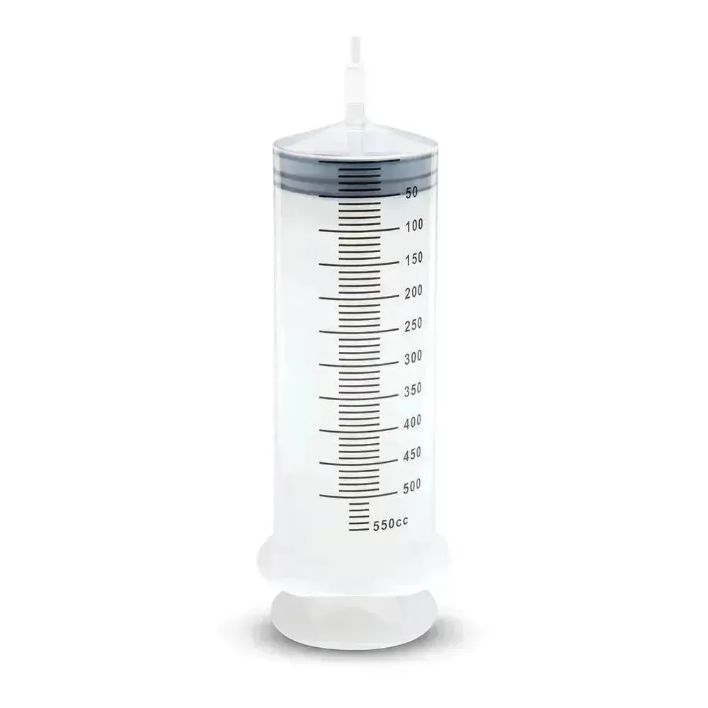 AquaClean 550ml Enema Syringe - 550 ml Capacity with Free Travel Douche Included