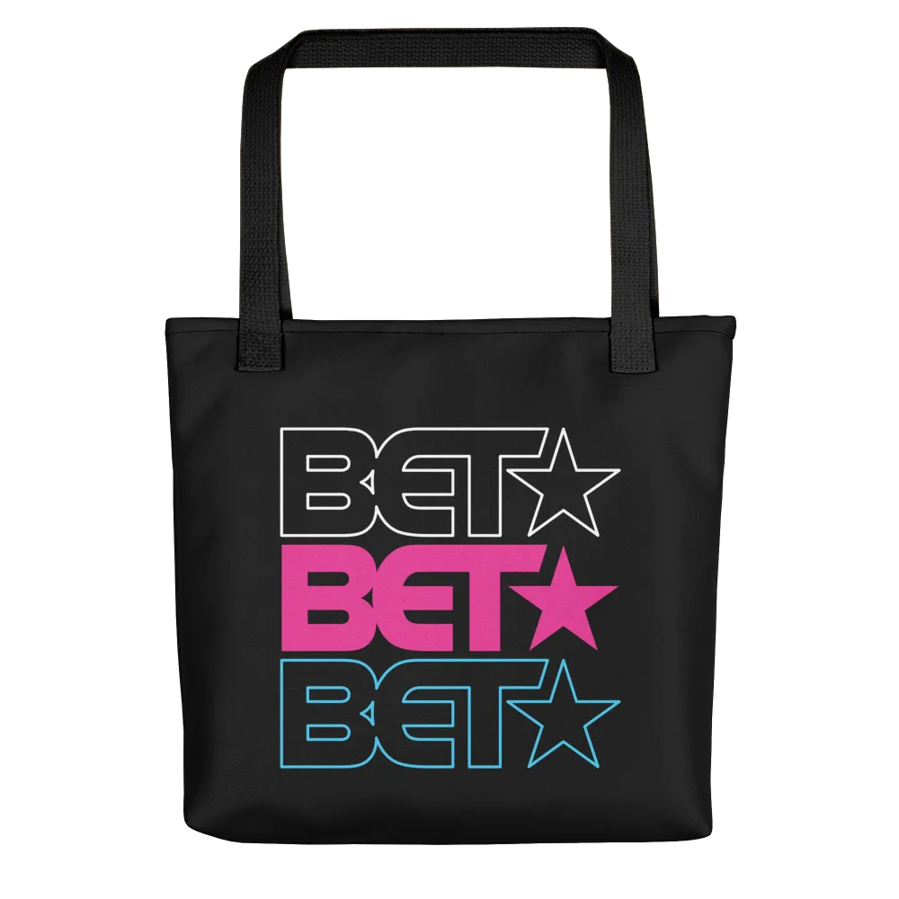 BET Repeat Premium Tote Bag