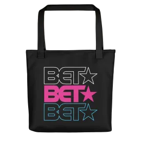 BET Repeat Premium Tote Bag