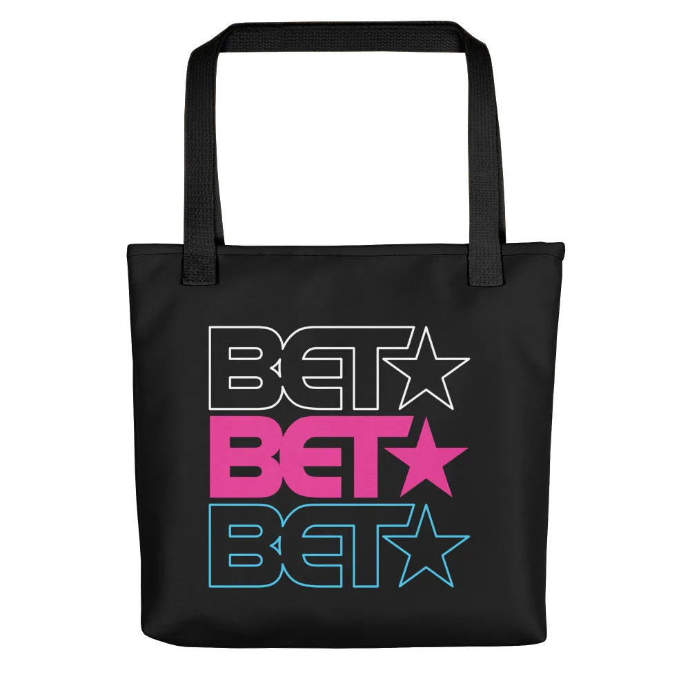 BET Repeat Premium Tote Bag