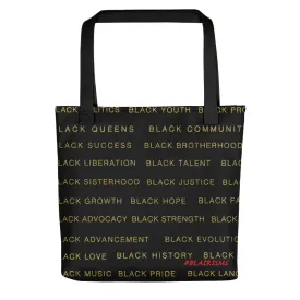 BLACK & GOLD BLACK MAGIC Tote bag