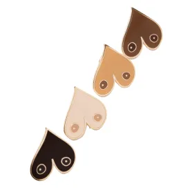 Boobies Pin by Larissa Loden