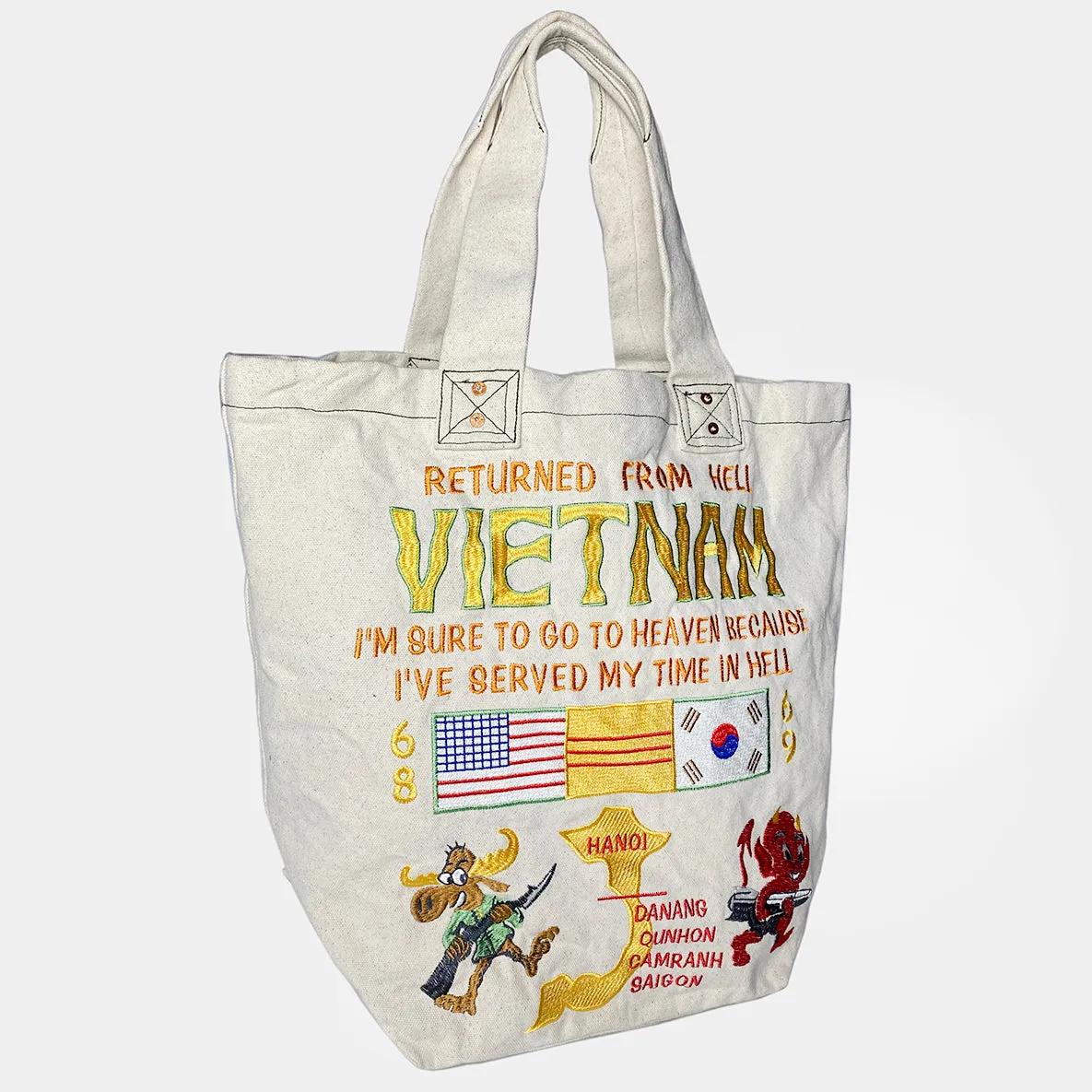 BZEN TOTE20-18NAT NAM TOTE BAG-20oz-E0 NATURAL