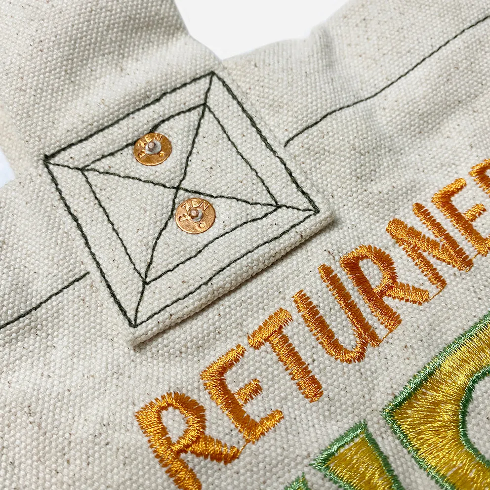 BZEN TOTE20-18NAT NAM TOTE BAG-20oz-E0 NATURAL