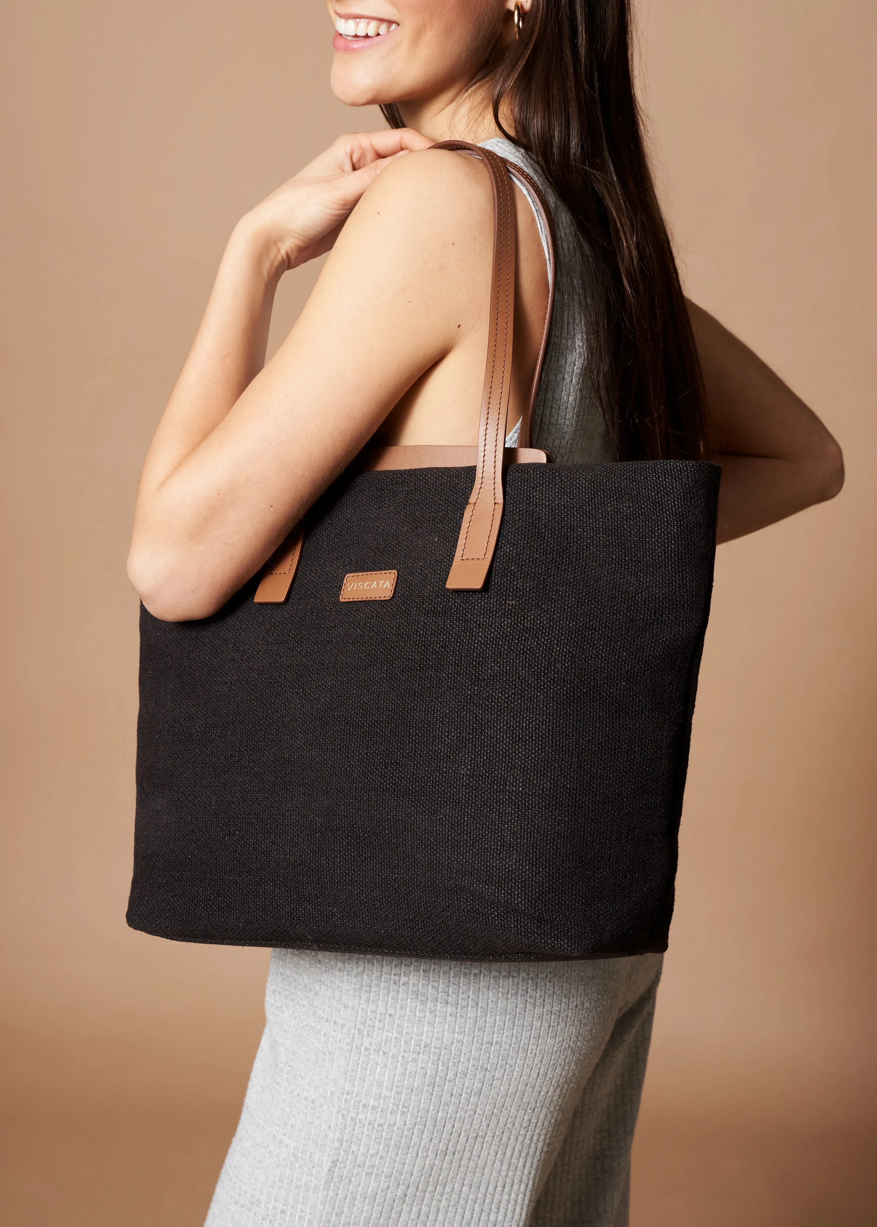 Cassis Canvas Shoulder Handbag by Viscata