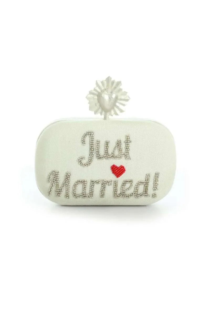 CELESTE JUST MARRIED IVORY BOX