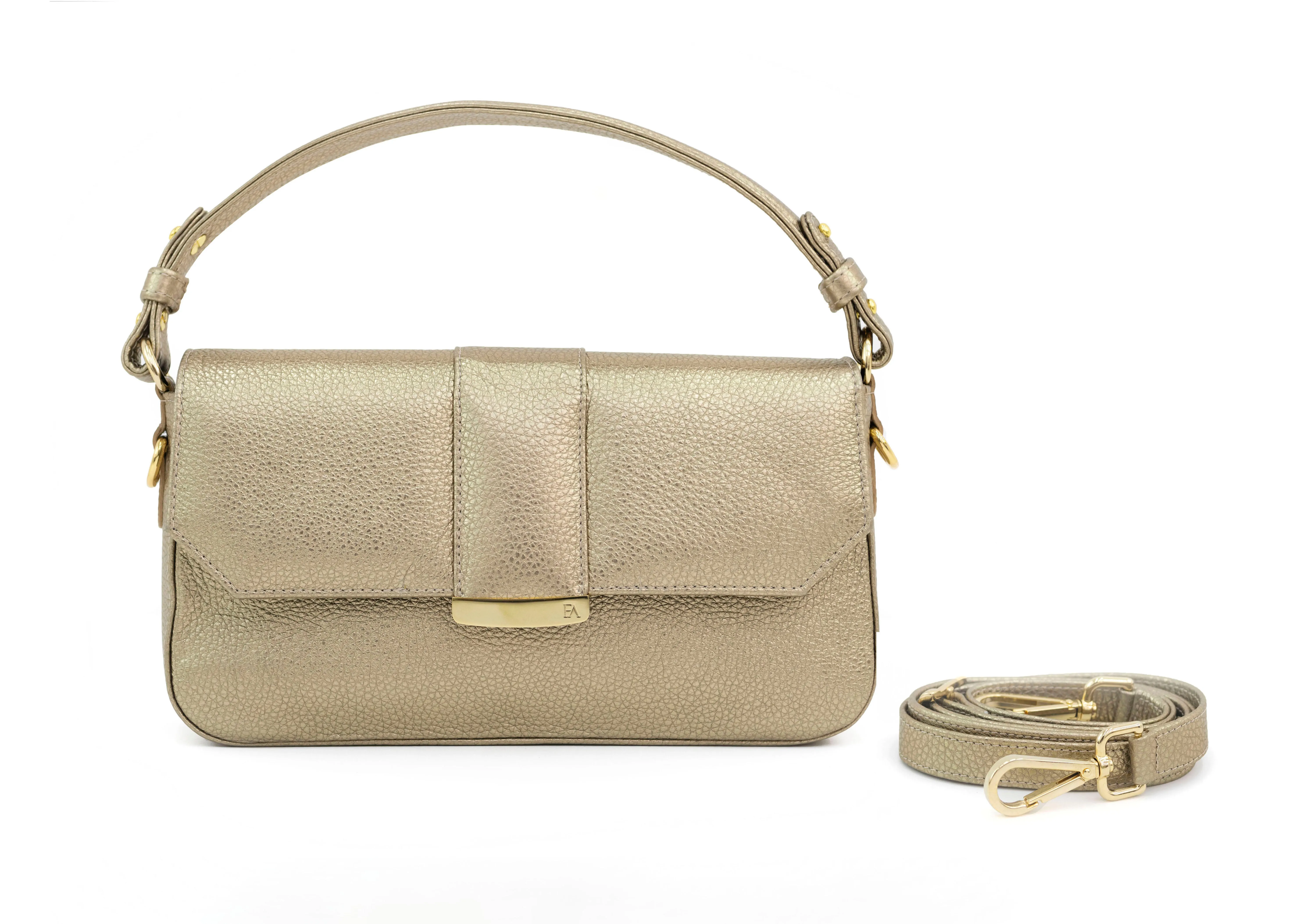 Champagne Lamia Shoulder Bag