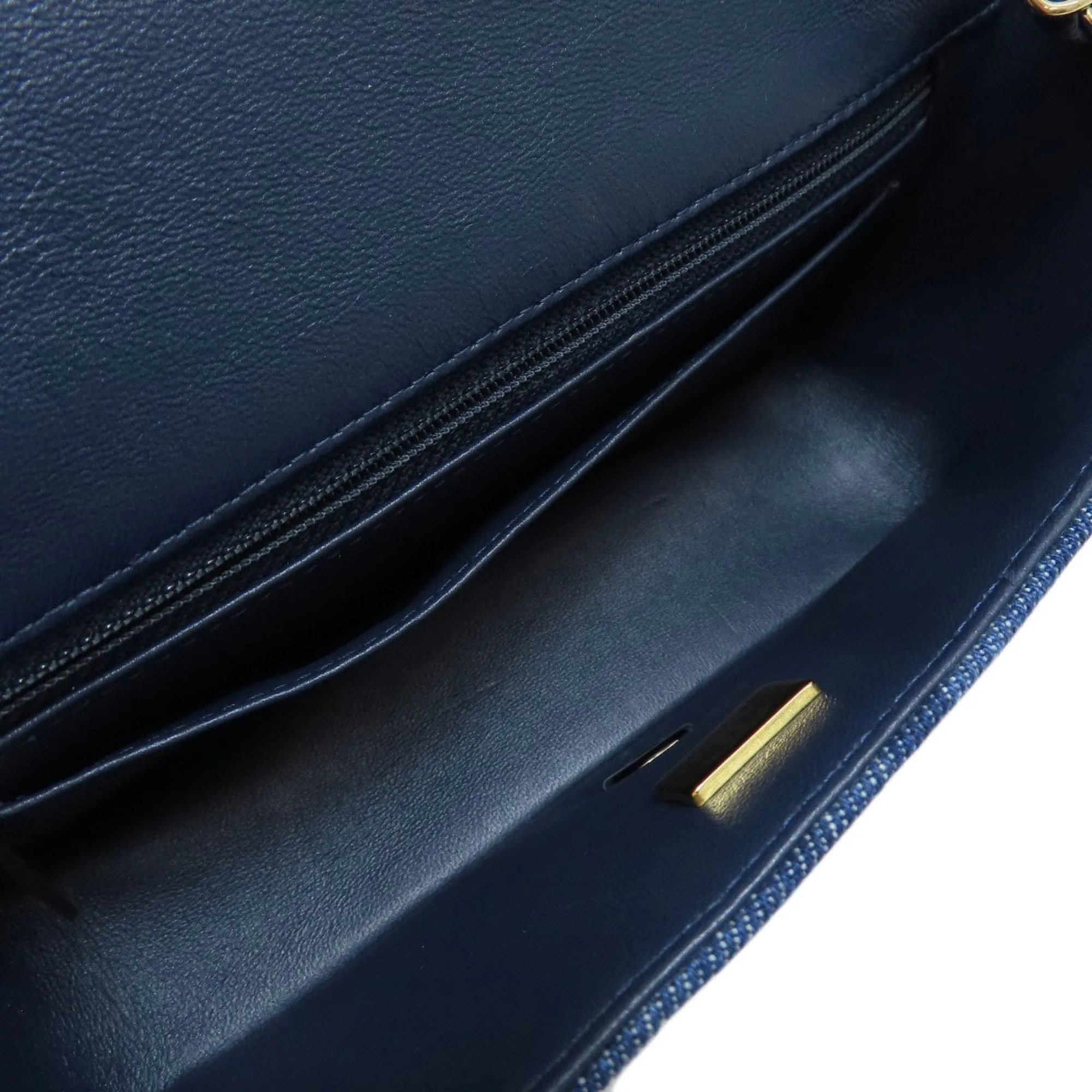CHANEL Chain Shoulder Coco Mark Bag Women's