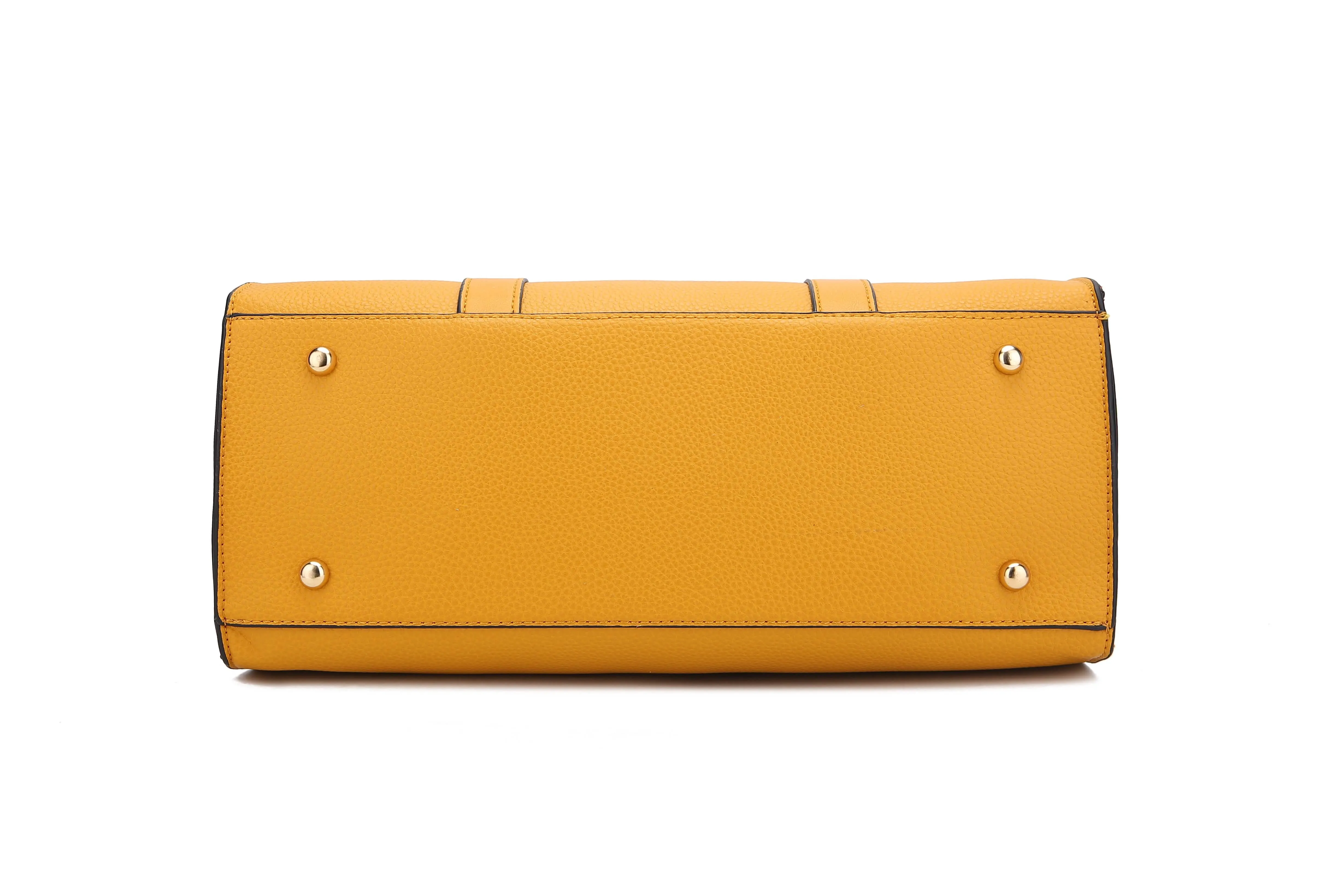 Christine Sustainable Chic Satchel Bag with Coordinating Wallet