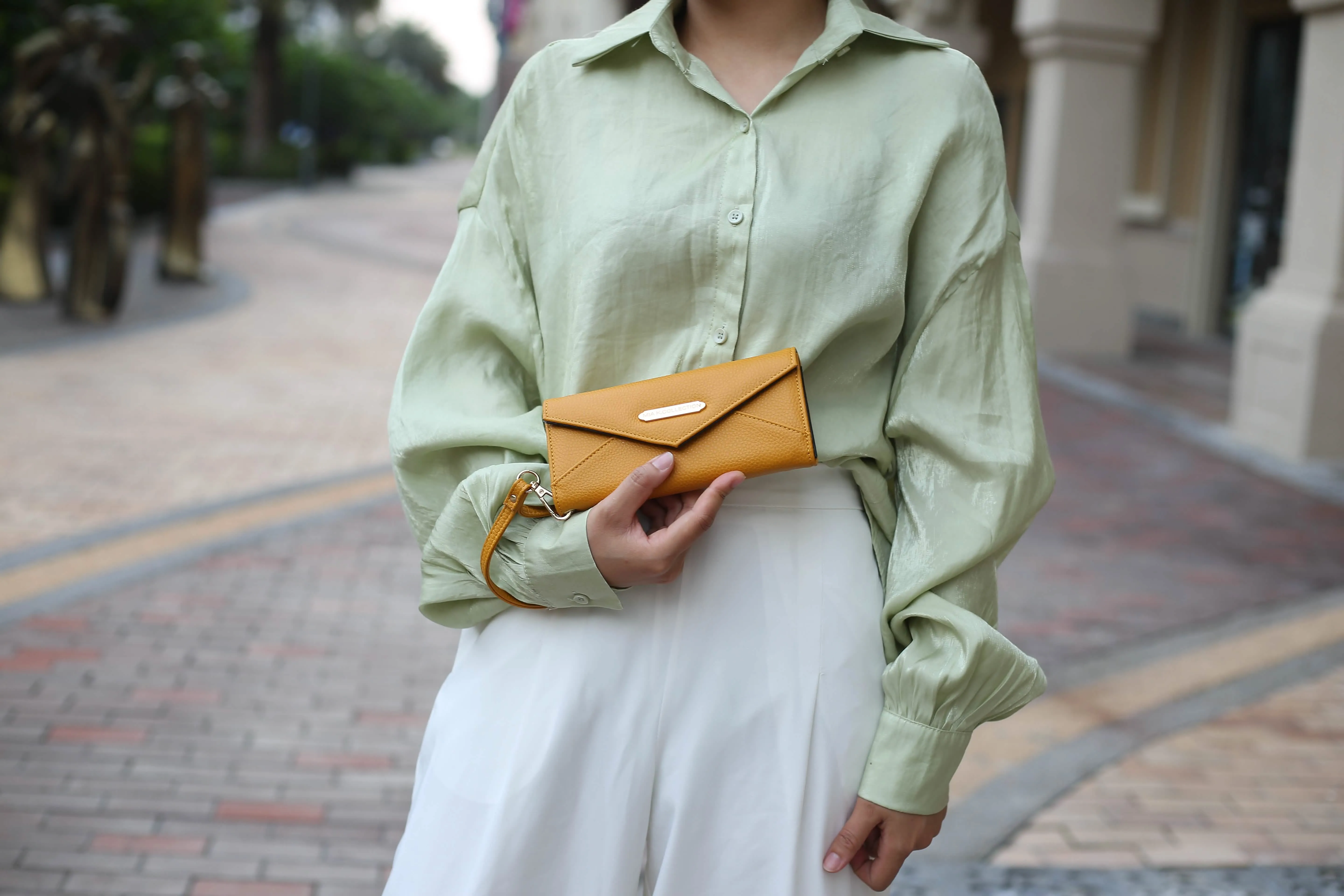 Christine Sustainable Chic Satchel Bag with Coordinating Wallet
