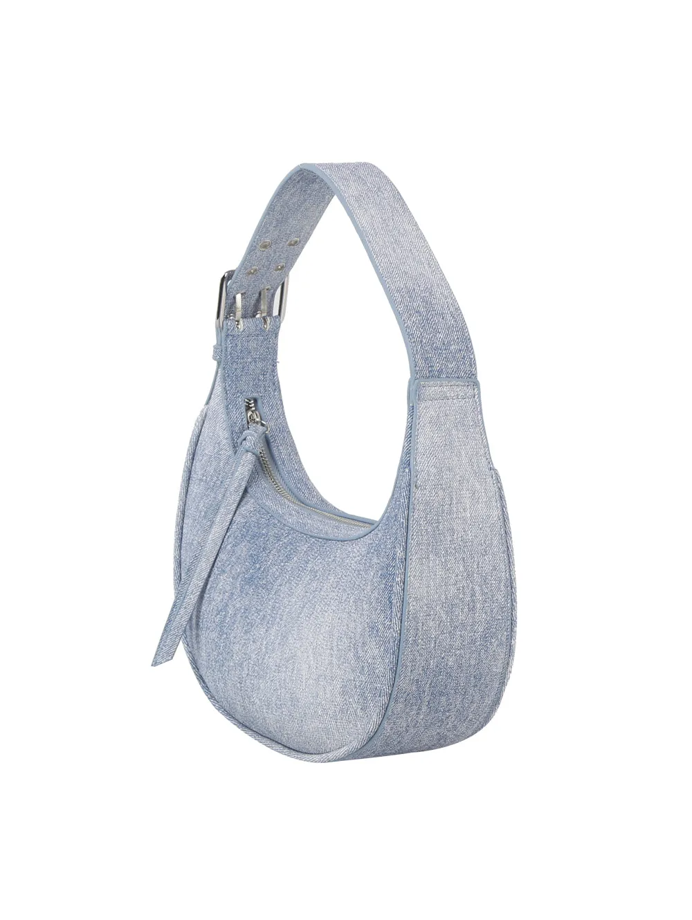 Classic debim hobo shoulder bag