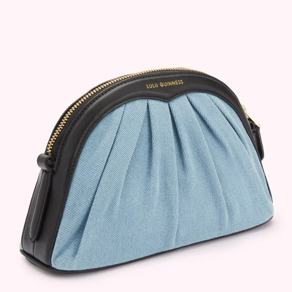 DENIM KEIRA CROSSBODY BAG