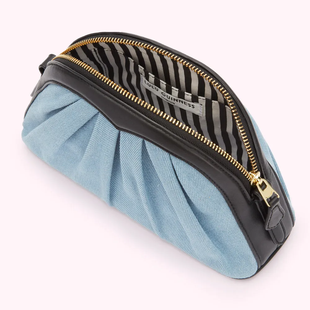 DENIM KEIRA CROSSBODY BAG