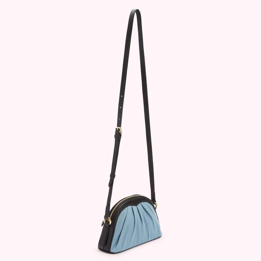 DENIM KEIRA CROSSBODY BAG