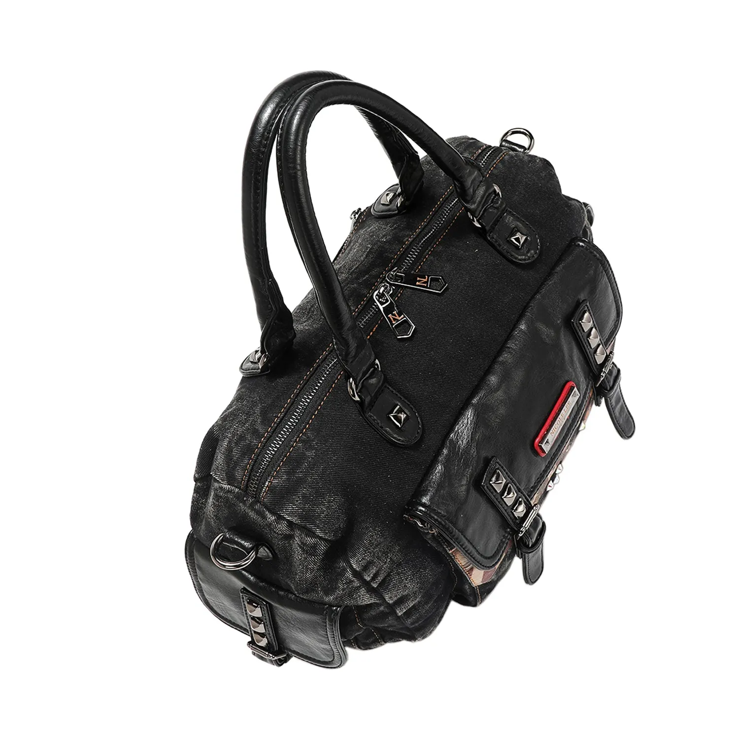 DENIM SISTERS SECRET MESSENGER HANDBAG