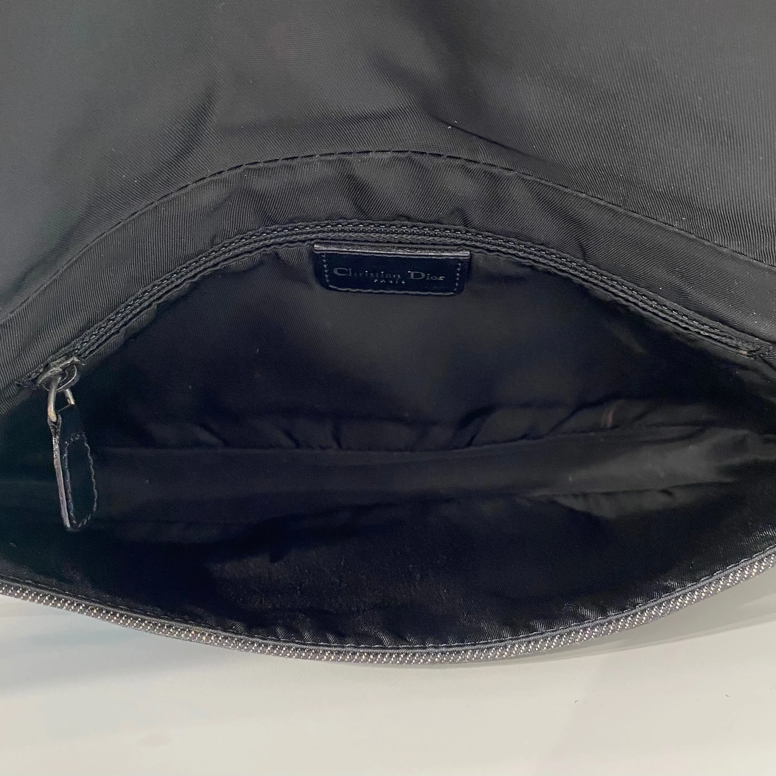 Dior Black Denim Malice Bag