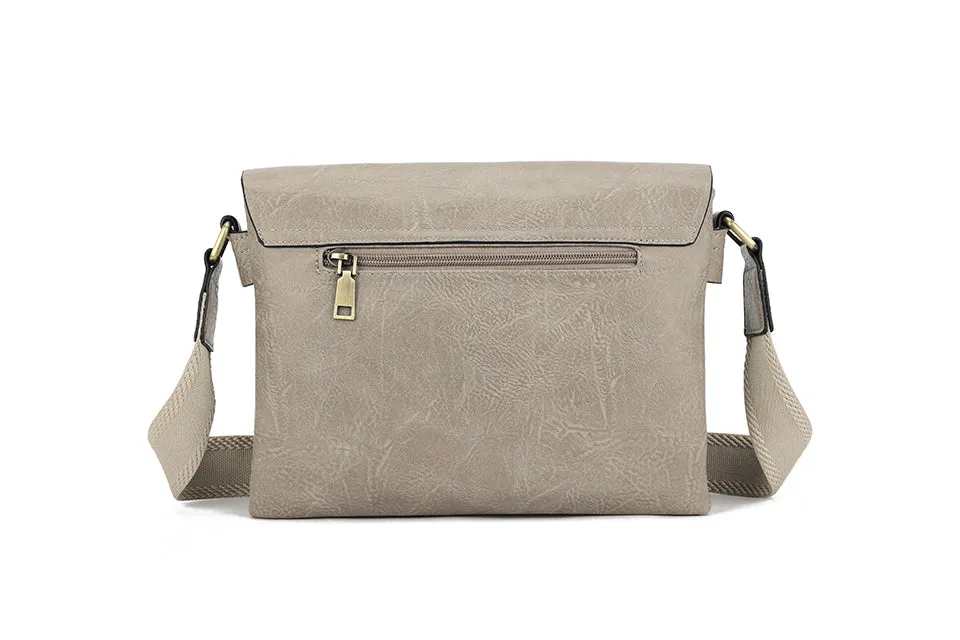 Elena Satchel Bag Tan