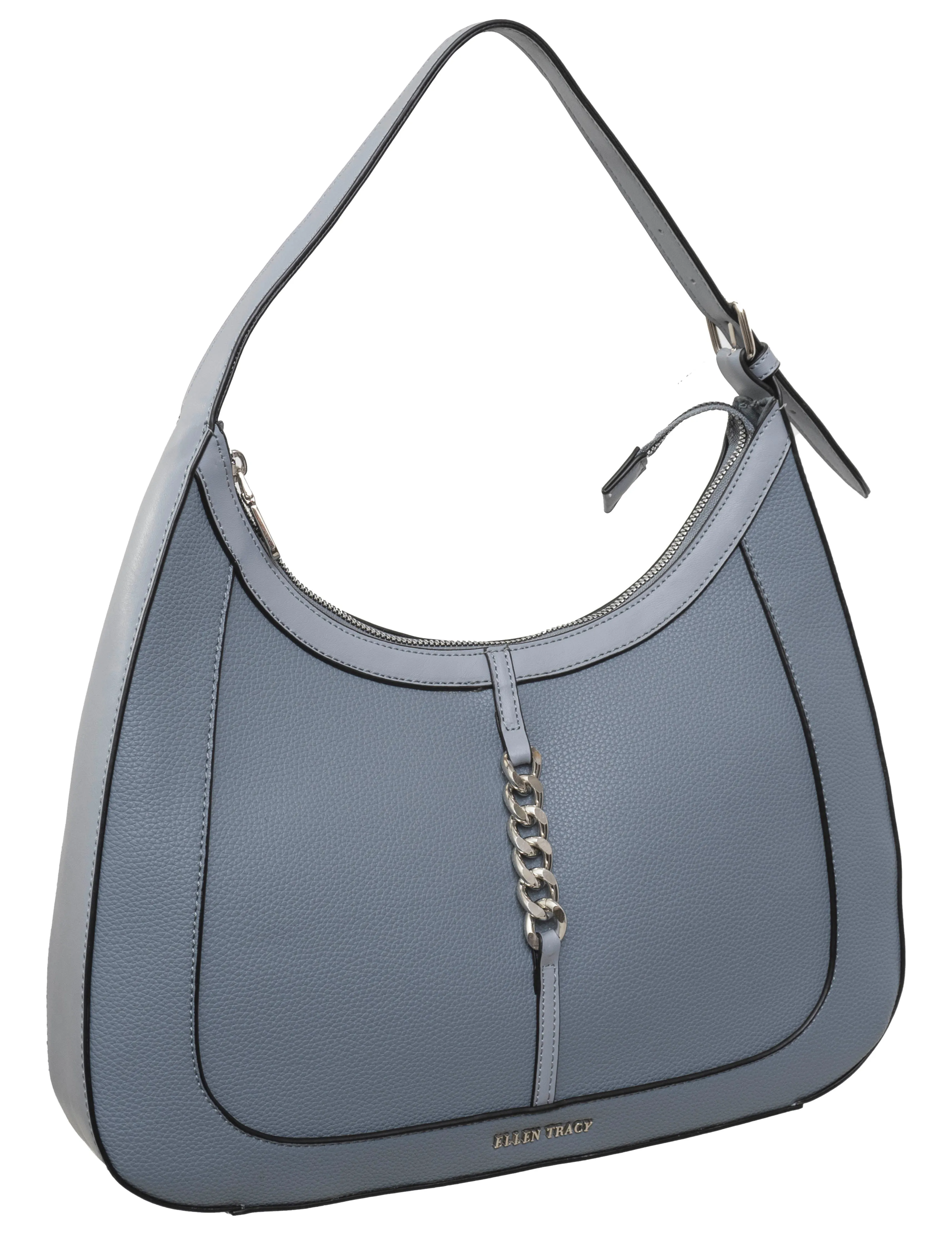 Ellen Tracy Crescent Chain Shoulder Bag
