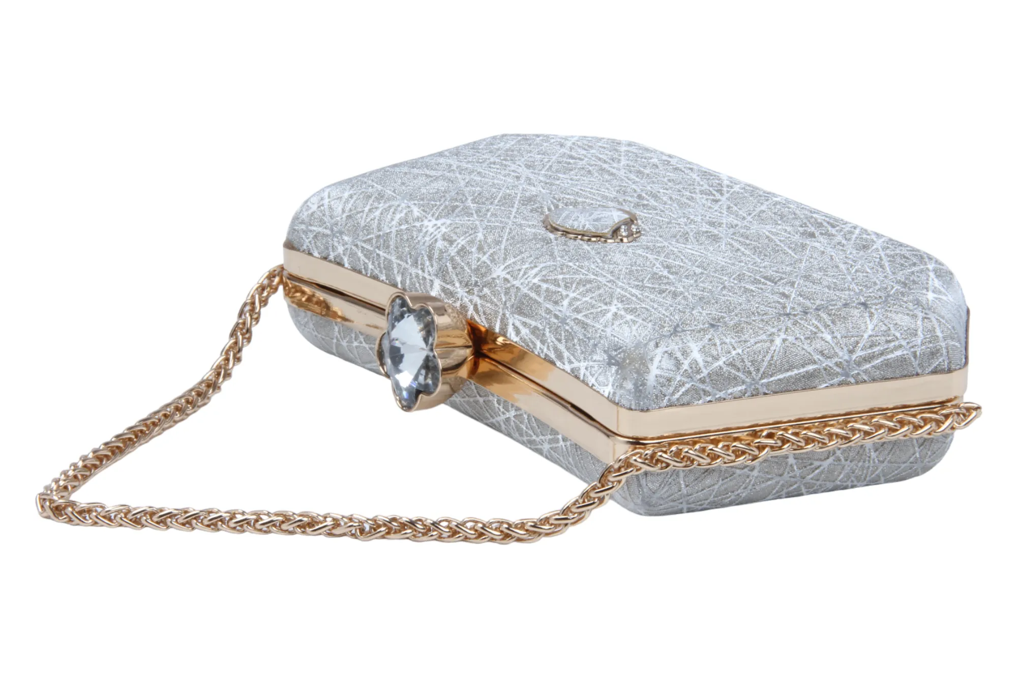 EMBELLISHED BOX CLUTCH 999150