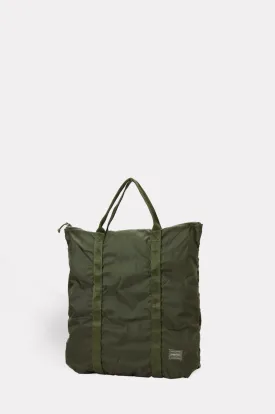 Flex 2 Way Tote Bag Olive Drab