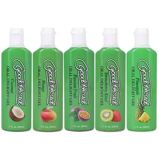 GoodHead - Oral Delight Gel - Tropical Fruits - 5 Pack - 1 fl. oz.