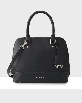 Grace Medium Dome Satchel Bag   Monogram Bag Strap