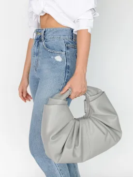 Grey Croissant Bag
