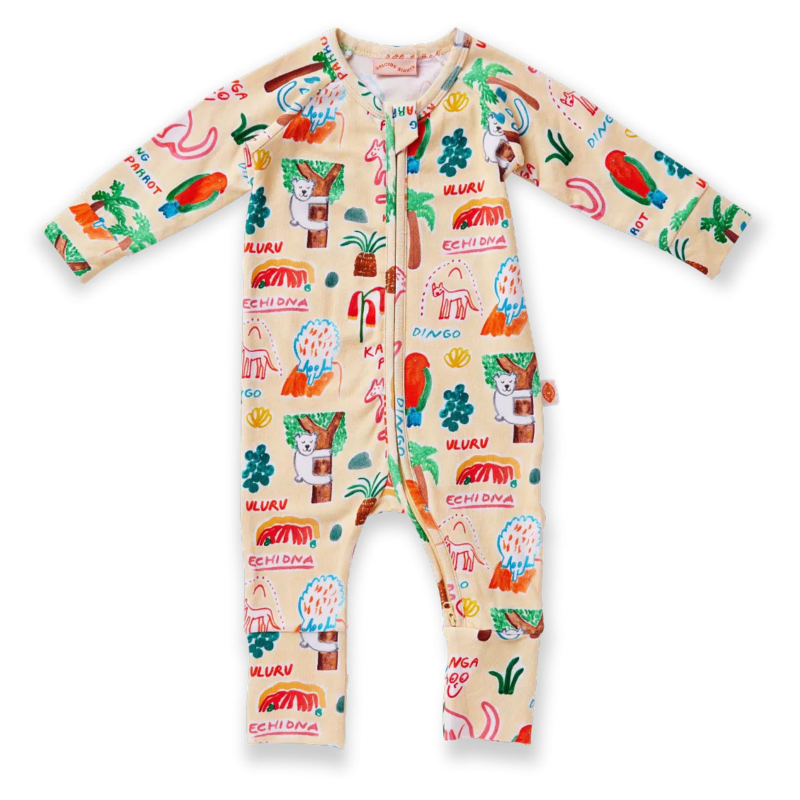 Halcyon Nights Long Sleeve Zipsuit - Cooee