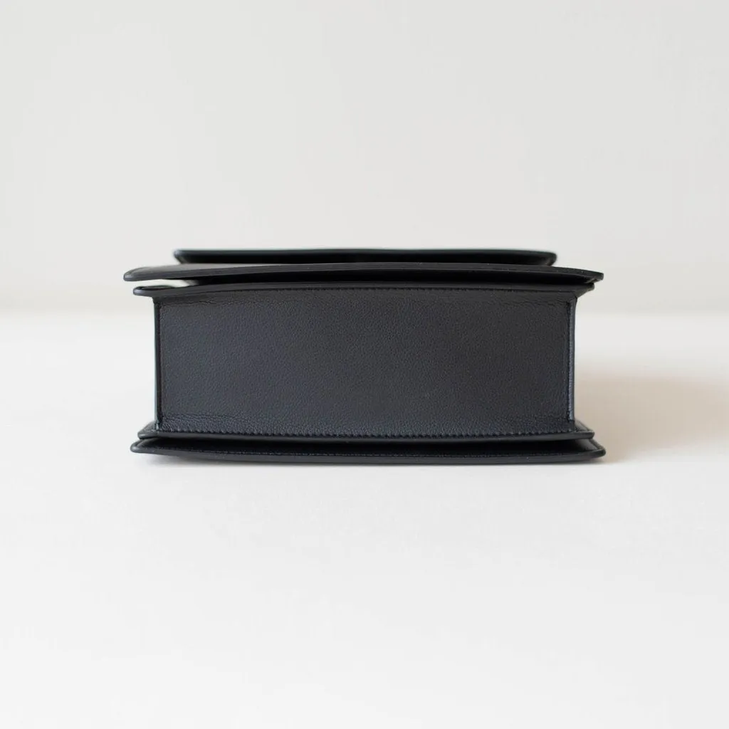 Hamilton Satchel with Signet in Black
