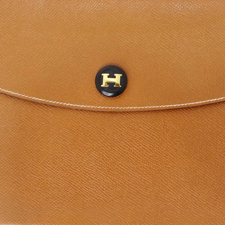 Hermes Pouchette Rio Envelope in Camel