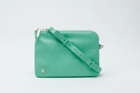 Home-Lee Oversized Clutch Bag with adjustable strap - Mint