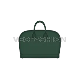 Iconic Leather Satchel Bag