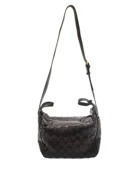 Joy Susan Brenna Woven Bowler Satchel