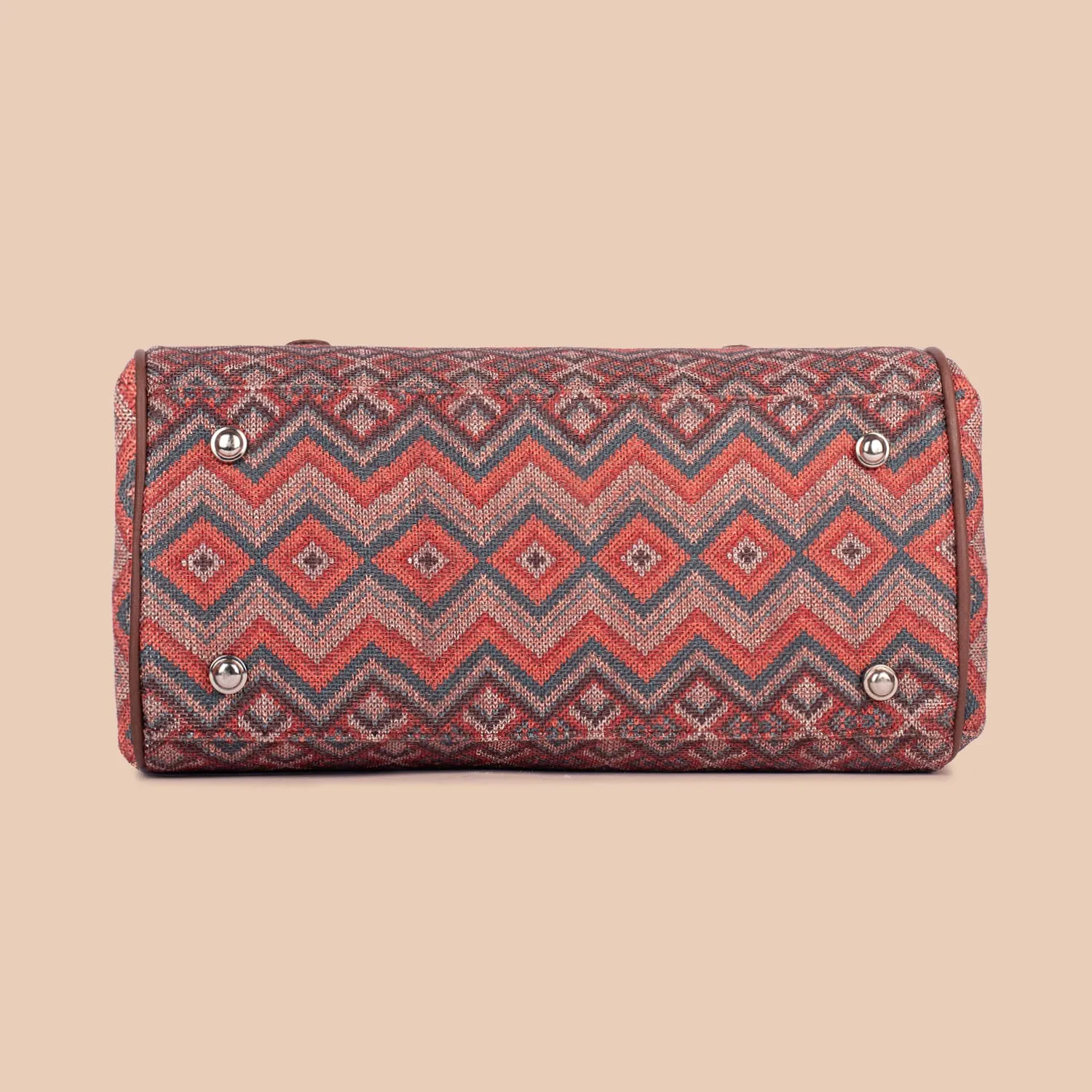 Konkona Heritage Satchel Bag - Gwalior Weaves