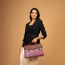 Konkona Heritage Satchel Bag - Space Chakra