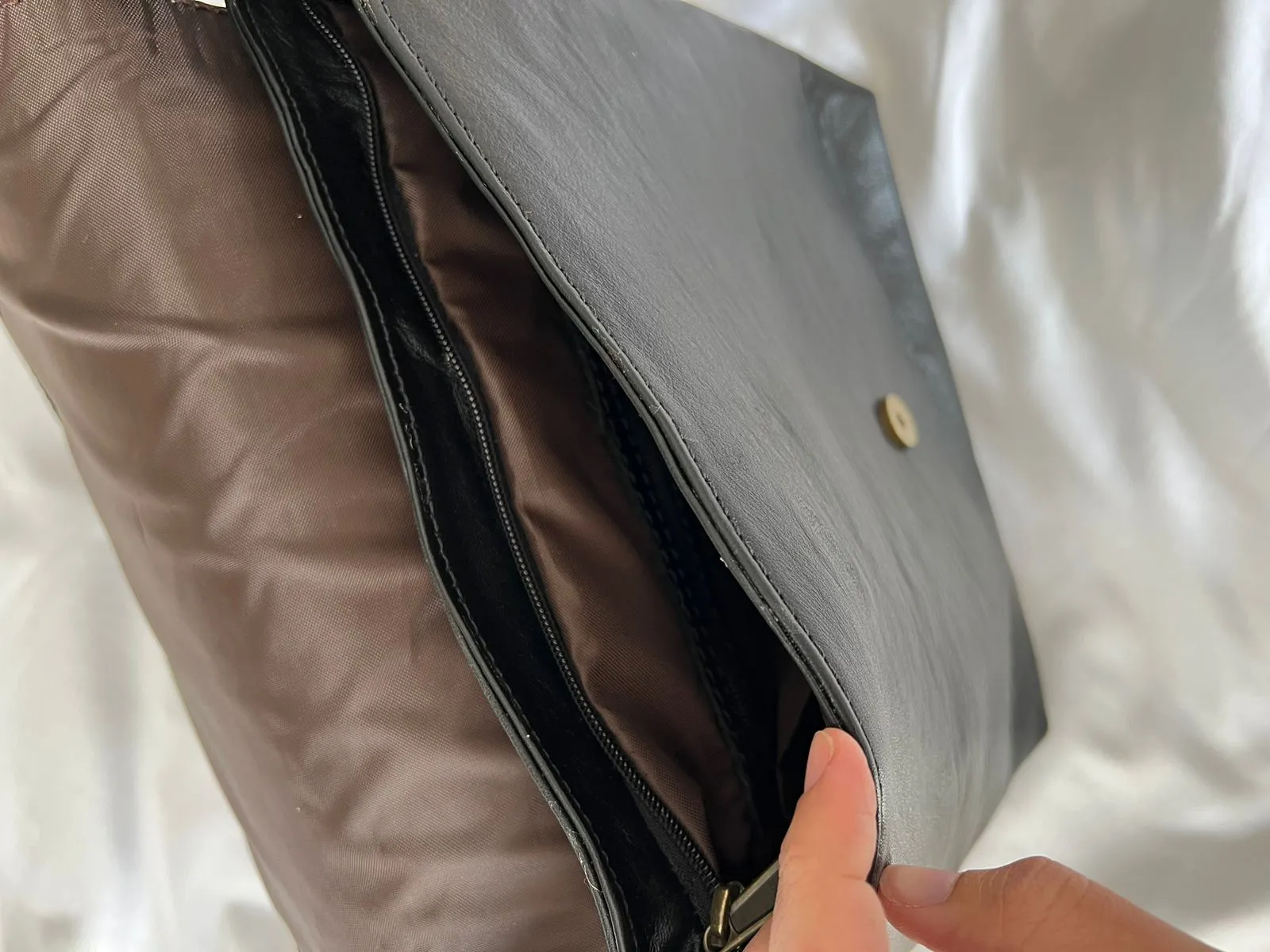 Leather Satchel Bag
