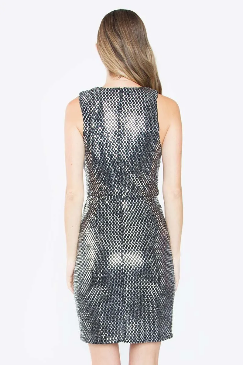 Livia Metallic Dress
