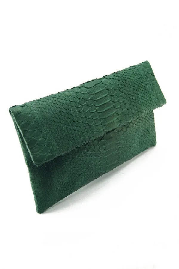 Mandalay Moss Foldover Clutch