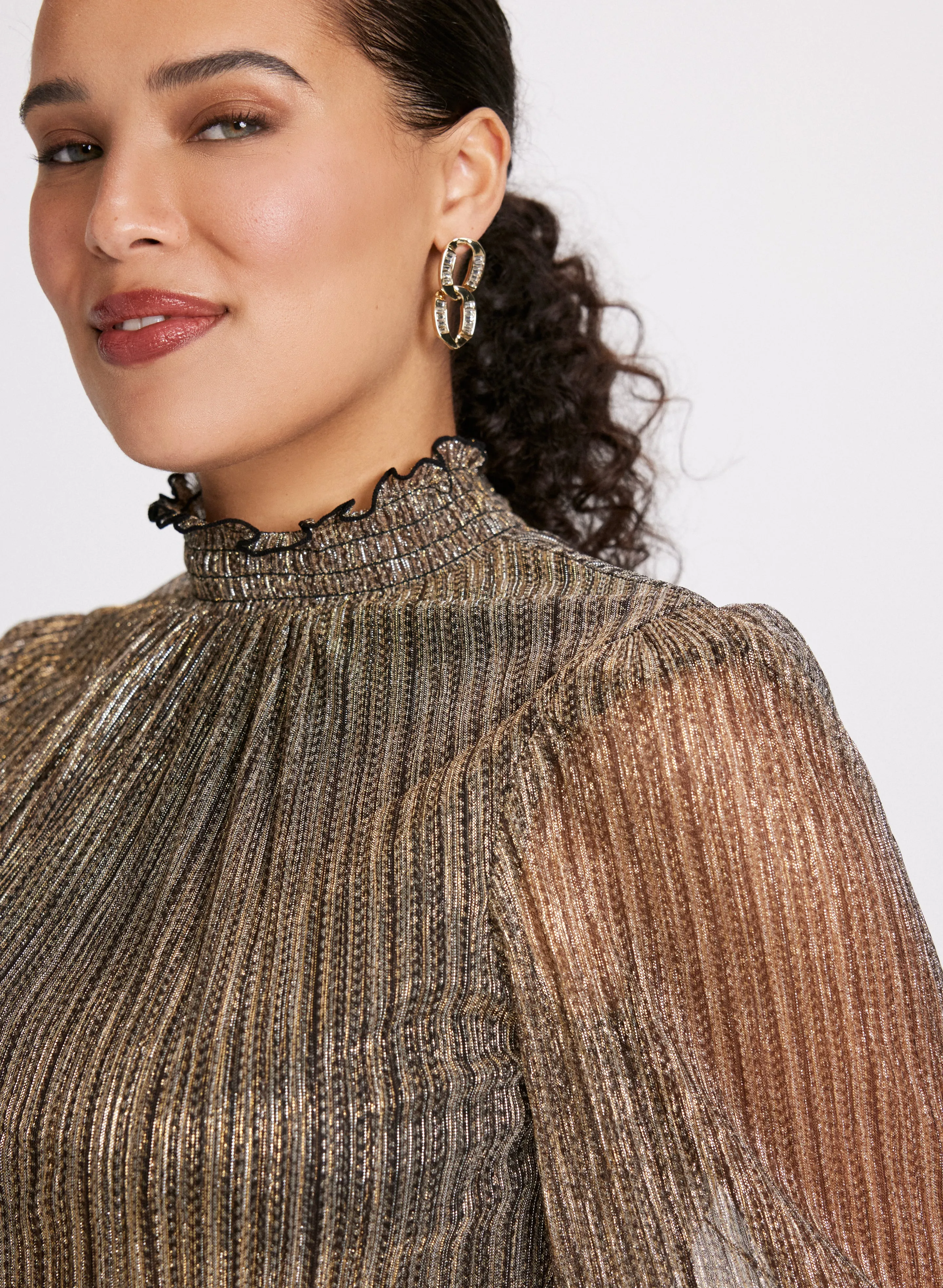 Metallic Illusion Jumpsuit