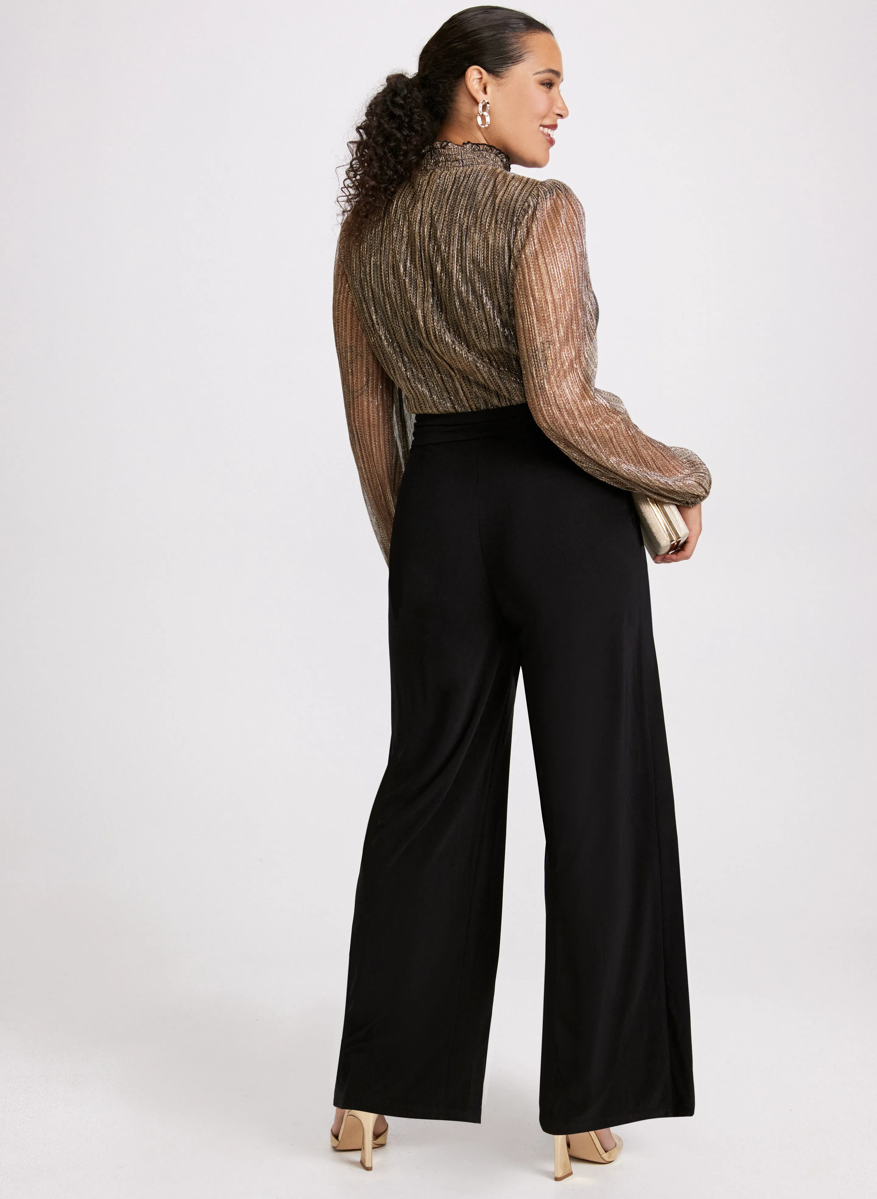 Metallic Illusion Jumpsuit