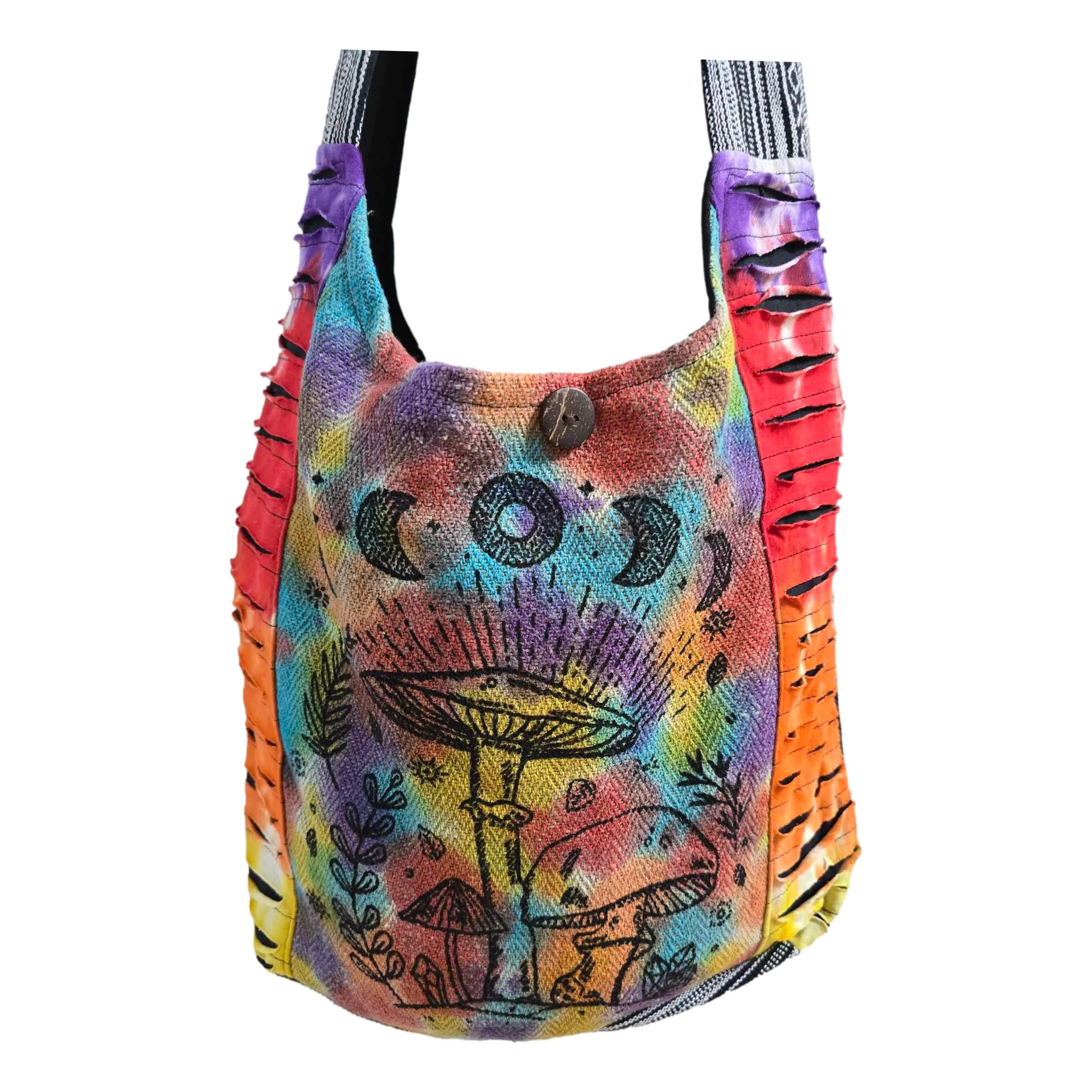 Mushroom Print Jogi Bag