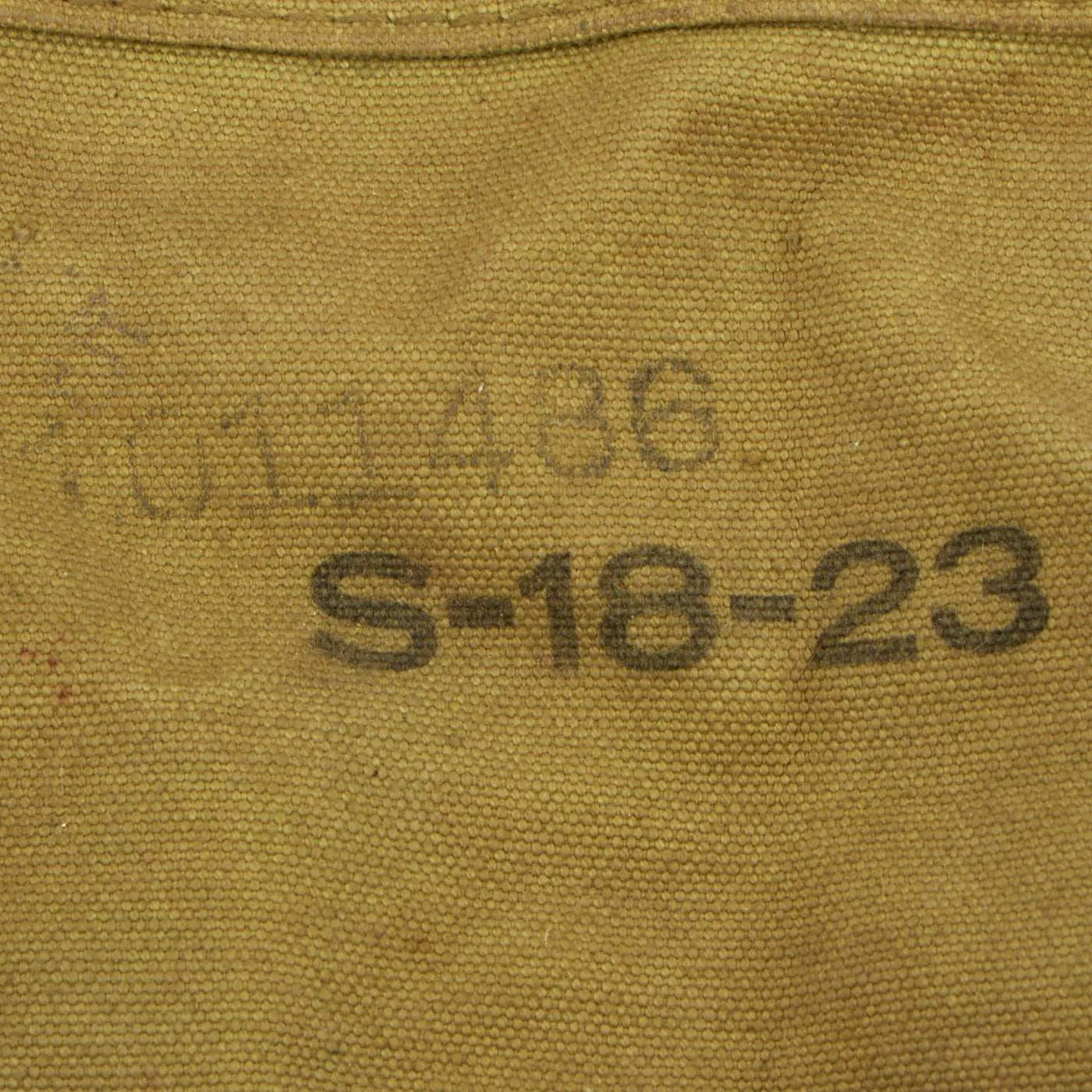 Original U.S. WWI M1917 Textured Paint Doughboy Helmet with SBR Gas Mask & Filter in Bag