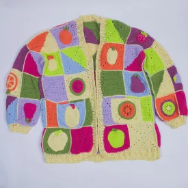 Oversized ‘Fruity Cardi’