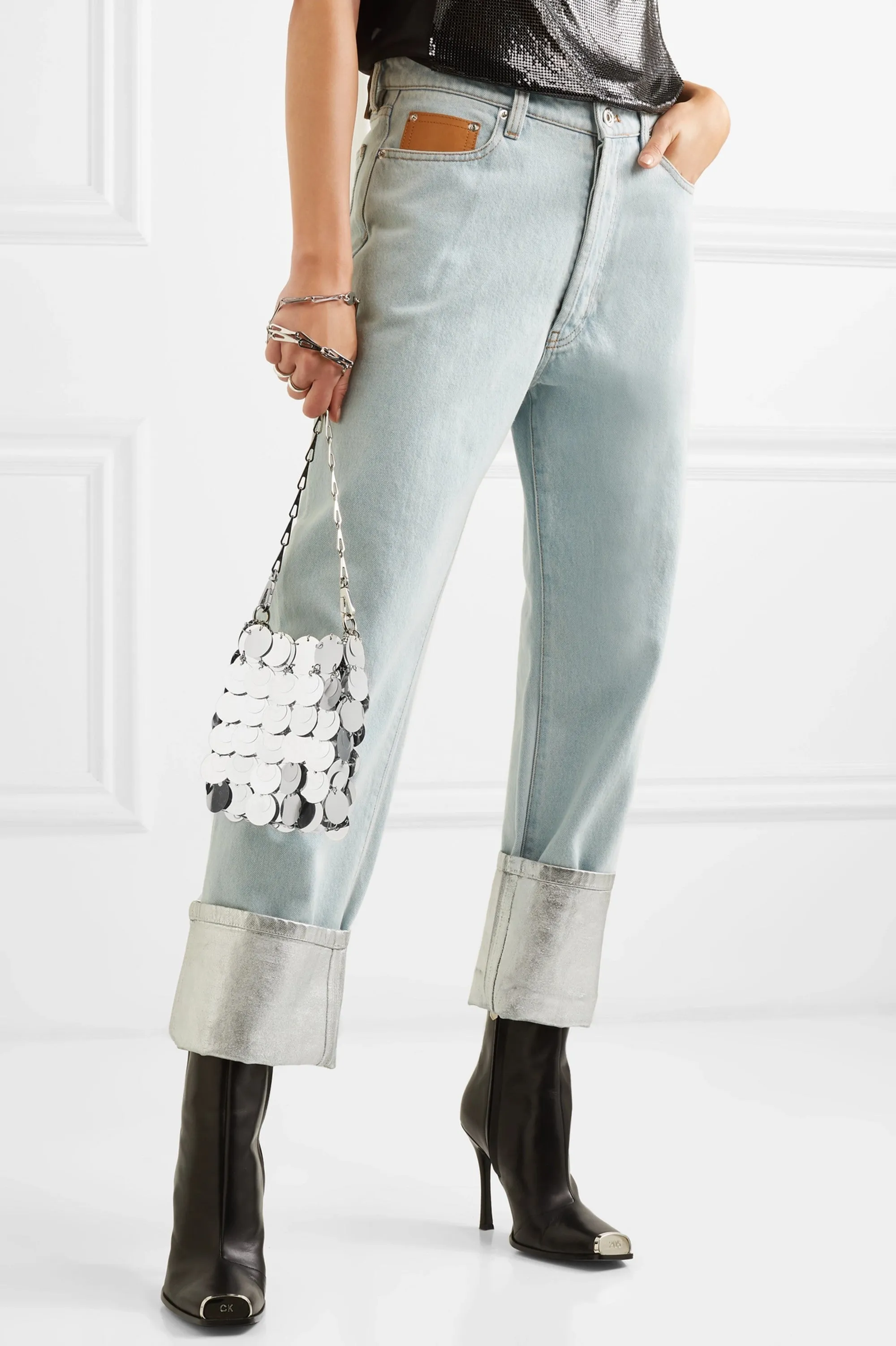 Paco Rabanne Sparkle 1969 Oversized Sequin Shoulder Bag
