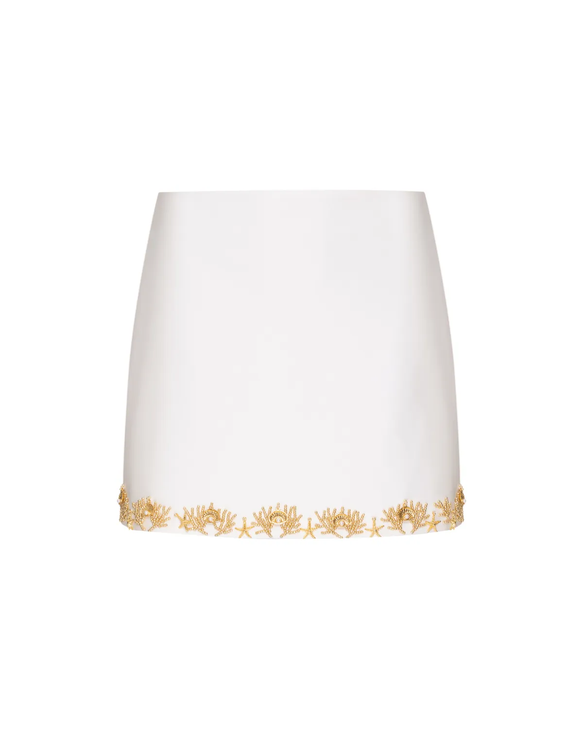 PORTOFINO BEADED MINI SKIRT