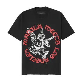 "WAR ANGEL" TEE IN CAVAIR