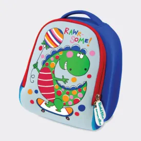 Rachel Ellen Small Neoprene Rucksacks - Dinosaur