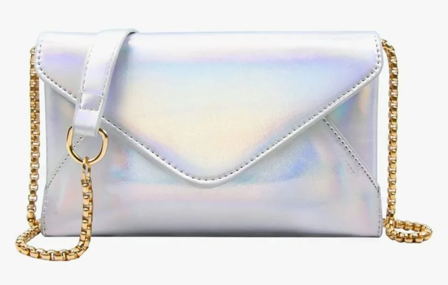 SOLD (Women) Evening Clutch Purse/Shiny Small Shoulder Handbag/Prom, Wedding, Party
