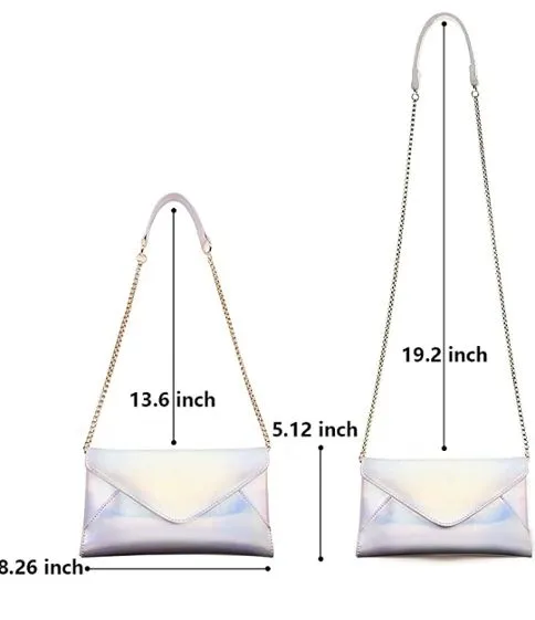 SOLD (Women) Evening Clutch Purse/Shiny Small Shoulder Handbag/Prom, Wedding, Party